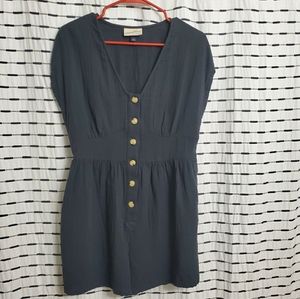 Universal Thread Loose Fitting Grey Romper